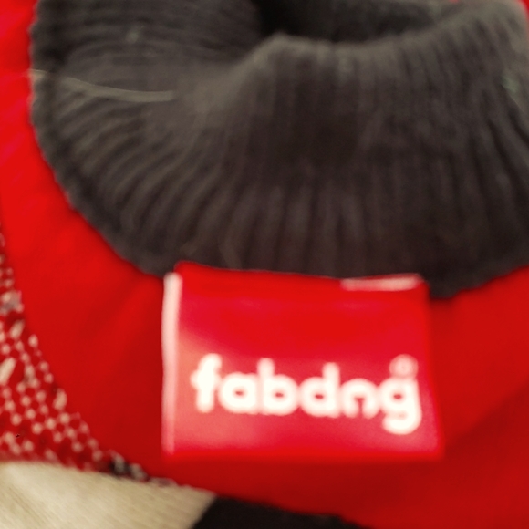 PET SWEATER black holiday sweater for dog or large cat in size Medium - Picture 3 of 4